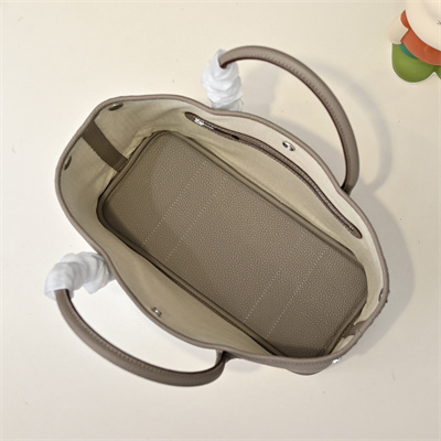 Hermes Garden Party 30/36CM Togo Leather Gris Tourterelle HS