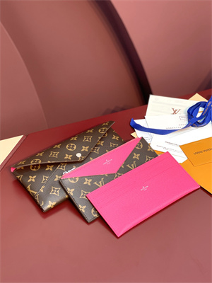 L.V Kirigami Organizer Monogram Canvas Pondichery Pink M12403