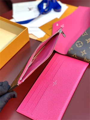 L.V Kirigami Organizer Monogram Canvas Pondichery Pink M12403