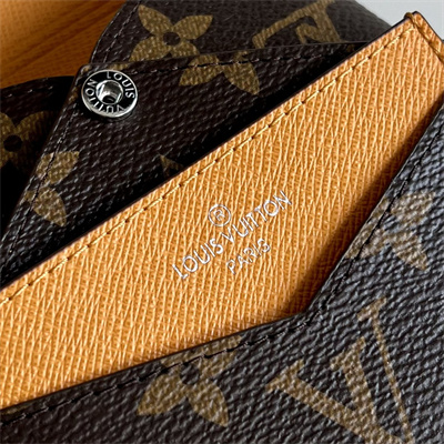 L.V Kirigami Card Holder Monogram Canvas Safran Yellow M12791