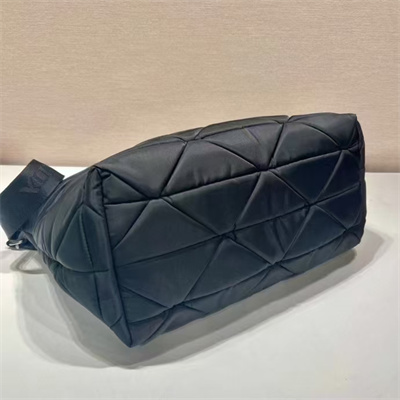 Prada Re-Nylon medium padded tote Black 1BG435