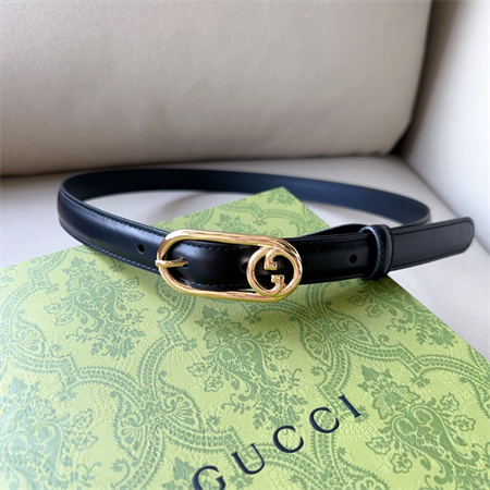 Gucci Belts In Calfskin/GG Canvas 20MM  Color Options