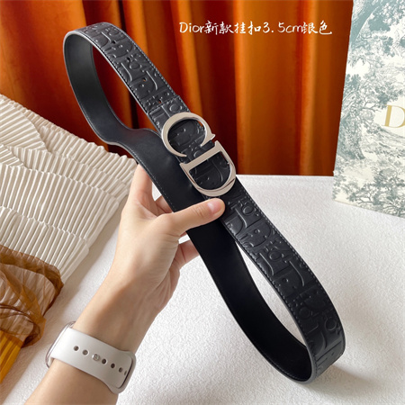 Dior Belts In Jacquard Embossed Calfskin 35MM Color Options