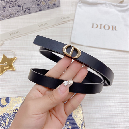 Dior Belts In Calfskin 15MM  Gold Hardware Color Options