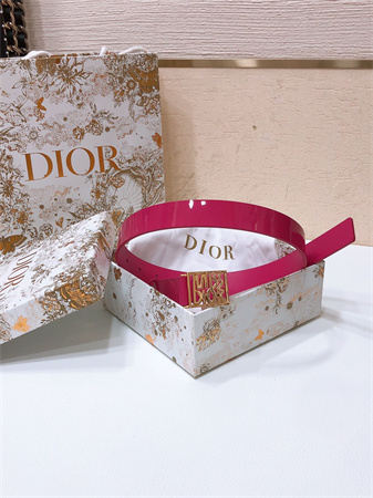 Dior Belts In Patent Calfskin/Smooth Calfskin 25MM Color Options