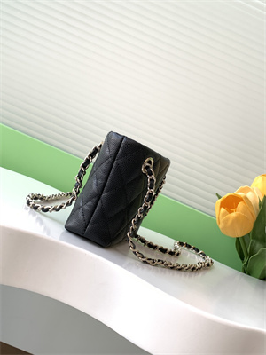 Chanel Classic Clutch with Chain Grained Calfskin & Gold-Tone Metal Black AP4422