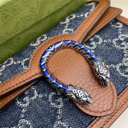 Gu.cci Dionysus Super Mini Bag Denim 476432