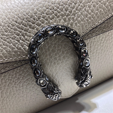 Gu.cci Dionysus Super Mini Bag Cream Leather 476432