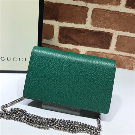 Gu.cci Dionysus Super Mini Bag Green Leather 476432