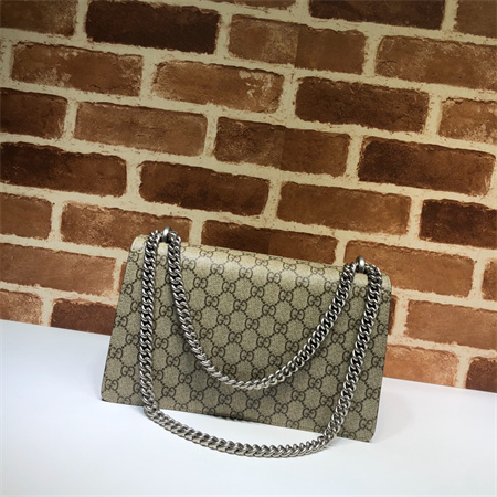 Gu.cci Dionysus small shoulder bag GG Supreme canvas 400249