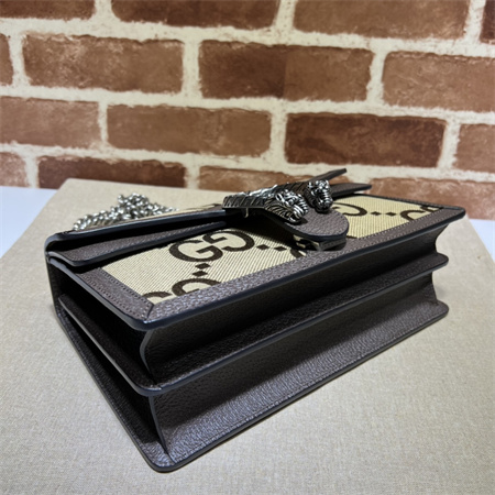 Gu.cci Dionysus small shoulder bag Jumbo GG Canvas 400249