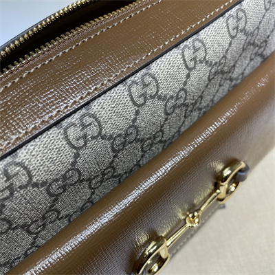 Gu.cci Horsebit 1955 Small Shoulder Bag GG Supreme Canvas 645454