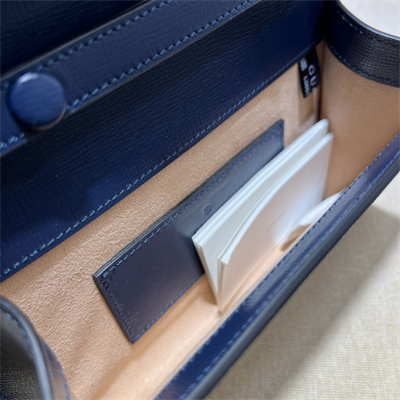 Gu.cci Horsebit 1955 Mini Bag GG Supreme Canvas 724713