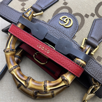 Gu.cci Diana Jumbo GG Canvas Small Tote Bag 660195