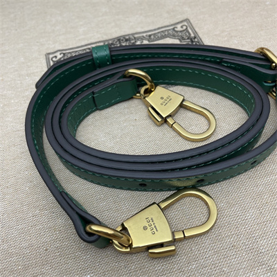 Gu.cci Diana Small Tote Bag Green Leather 660195