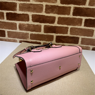 Gu.cci Diana Small Shoulder Bag Pink Leather 735153