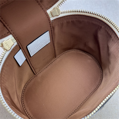 Gu.cci Mini Bamboo Shoulder Bag White Leather 760200