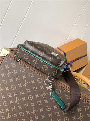 L.V Avenue Slingbag Monogram Macassar Canvas Borneo Green M12734