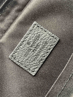 L.V Trio Messenger Bag Monogram Shadow Leather Black M46602