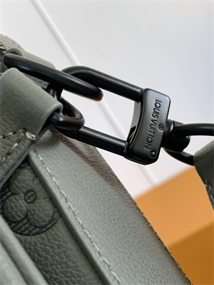 L.V Trio Messenger Bag Monogram Shadow calf leather Anthracite Gray M46603