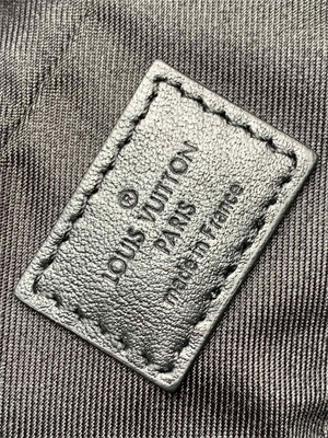 L.V Duo Messenger Bag Monogram Shadow Leather Black M69827