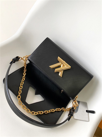L.V Twist West Handbag Epi grained cowhide leather Black M24549