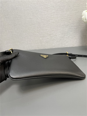 Prada Mini Hobo bag Black Calfskin 1BC238