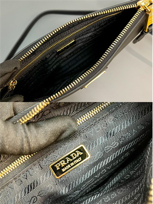 Prada Mini Hobo bag Black Calfskin 1BC238