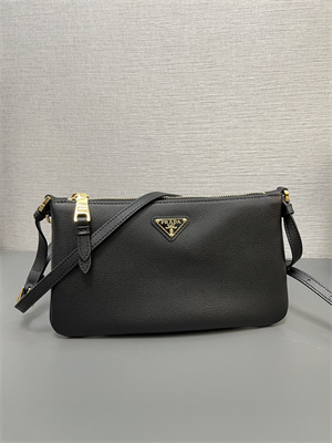 Prada Mini Hobo bag Black Calfskin 1BC238