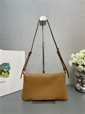 Prada Mini Hobo bag Brown Calfskin 1BC238