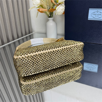 Prada  Re-Edition 2000 mini-bag With Diamond Gold 1NE515
