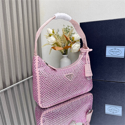 Prada  Re-Edition 2000 mini-bag With Diamond Pink 1NE515