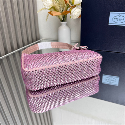 Prada  Re-Edition 2000 mini-bag With Diamond Pink 1NE515