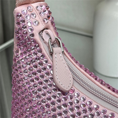 Prada  Re-Edition 2000 mini-bag With Diamond Pink 1NE515