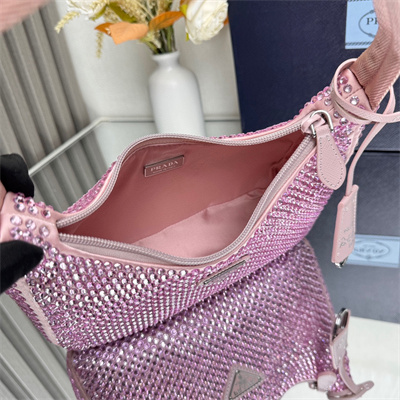 Prada  Re-Edition 2000 mini-bag With Diamond Pink 1NE515