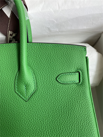 Birkin Bag Togo Leather 25/30/35 Gold/Silver Hardware In Bombou Color HS