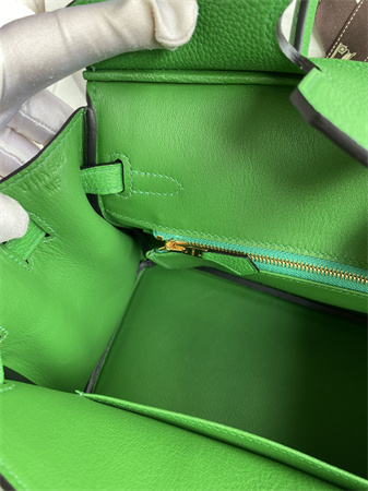 Birkin Bag Togo Leather 25/30/35 Gold/Silver Hardware In Bombou Color HS