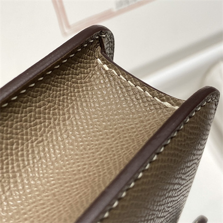 Constance Elan Epsom Leather Gold/Silver Tone Hardware Etoupe Color HS(With Mirror)