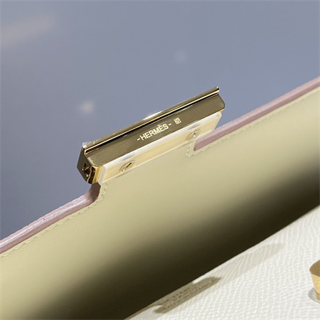 Constance Elan Epsom Leather  Gold/Silver Tone Hardware Craie Color HS(With Mirror)