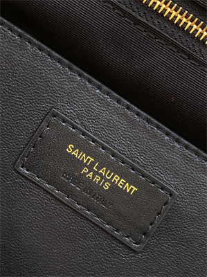 Y.S.L Large JAMIE 4.3 BAG IN SUEDE Dk Brown Color Gold Tone Metal