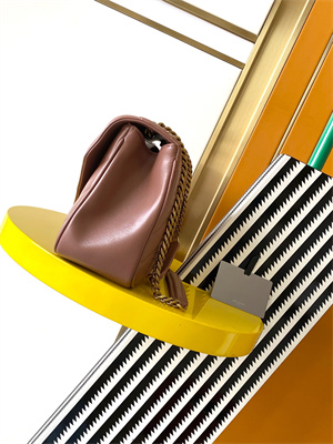 Y.S.L LOULOU Medium in MATELASSÉ lambskin Gold Tone Metal