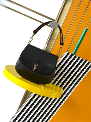 Y.S.L Voltaire Top Handle In Box Saint Laurent Black