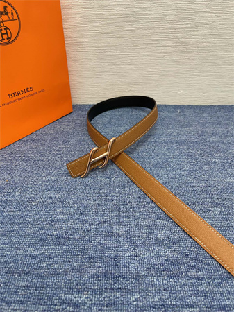 Hermes Reversible Belt 25MM Epsom Leather Gold/Silver Tone Hardware Colors Options