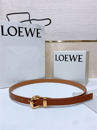 Loewe Belt In Smooth Calfskin 20MM Gold/Silver Hardware Colors Options