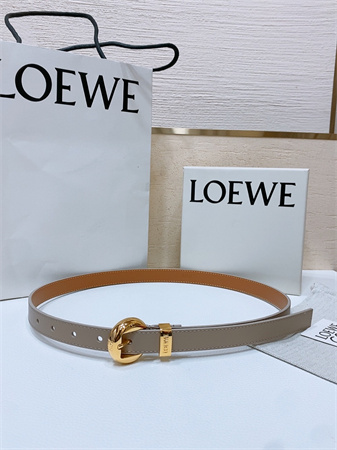 Loewe Belt In Smooth Calfskin 20MM Gold/Silver Hardware Colors Options