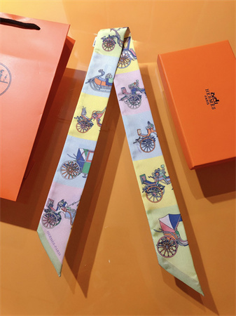 Hermes Twilly 100% Silk 37835