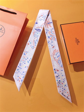 Hermes Twilly 100% Silk 37837