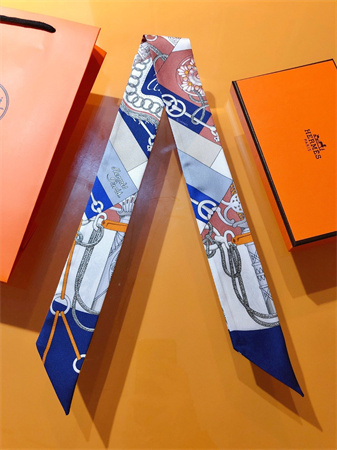 Hermes Twilly 100% Silk 37845