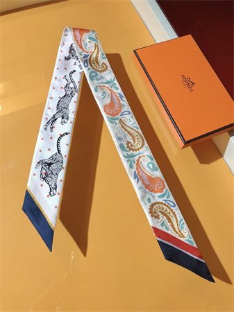 Hermes Twilly 100% Silk 37849