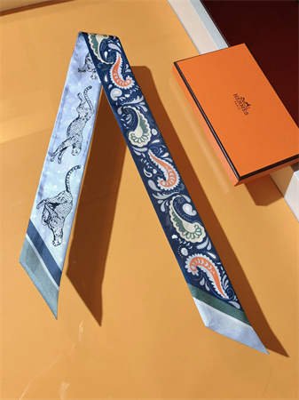 Hermes Twilly 100% Silk 37849